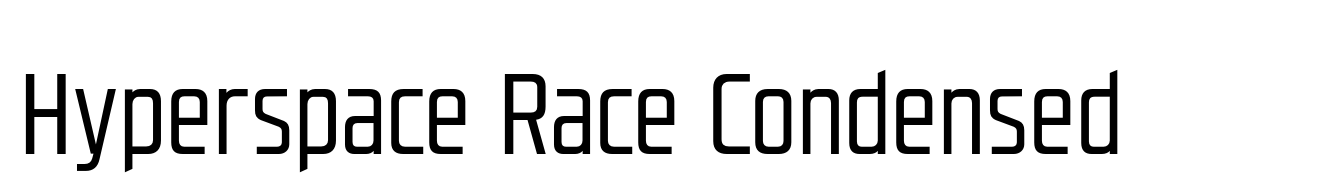 Hyperspace Race Condensed